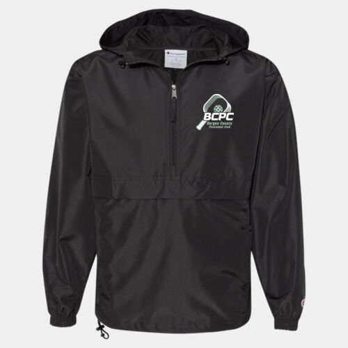 Hooded Packable Quarter-Zip Jacket Thumbnail